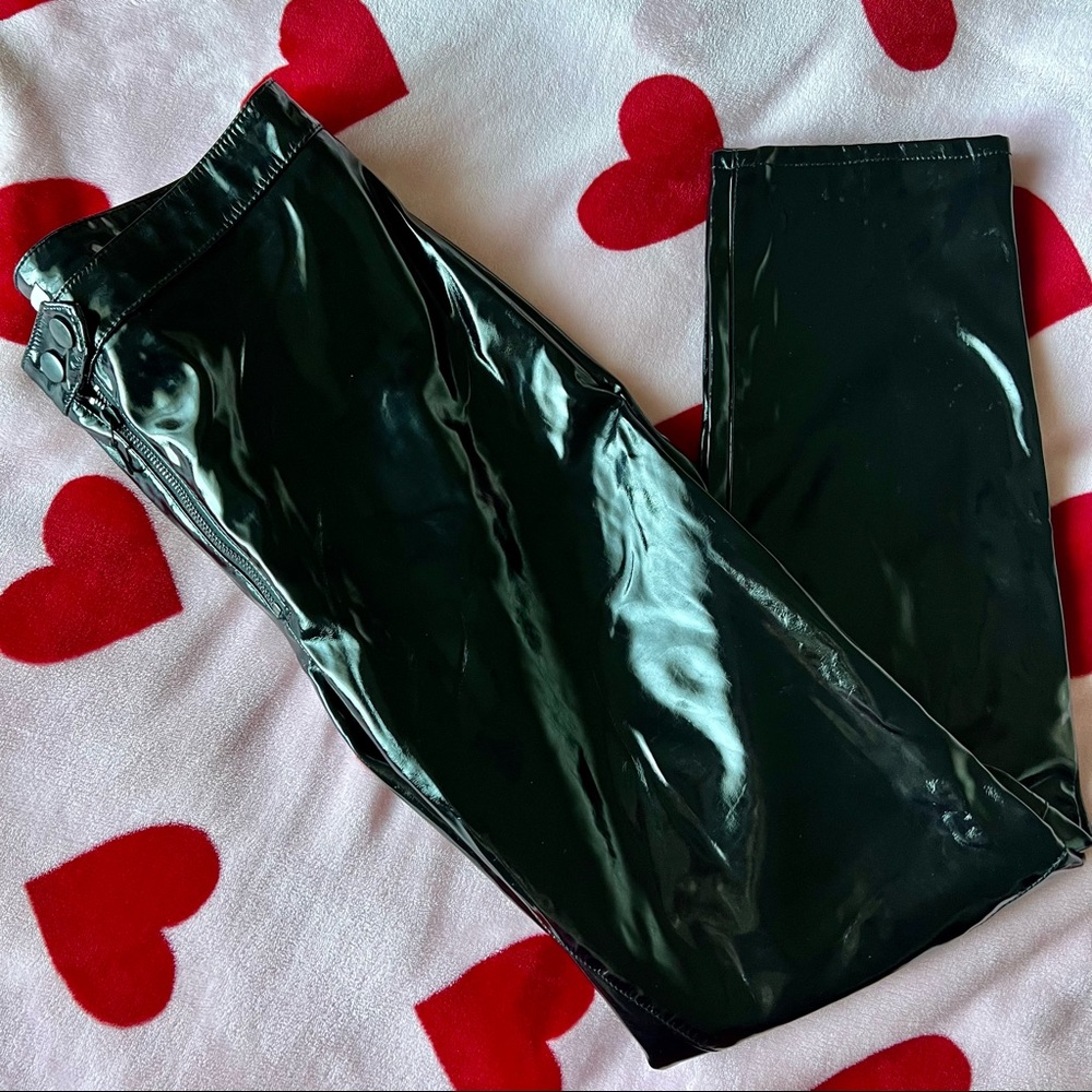 Faux Leather Pants - image 1